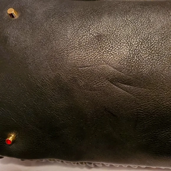 Cavalli Class Parisienne Black Satchel Crossbody Bag - Picture 6 of 8